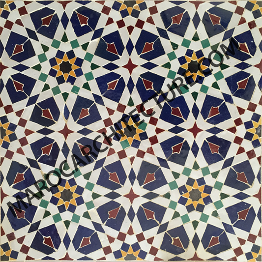Moroccan mosaic tiles for kitchen backsplash