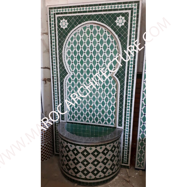 Mosaic Fountain 101701