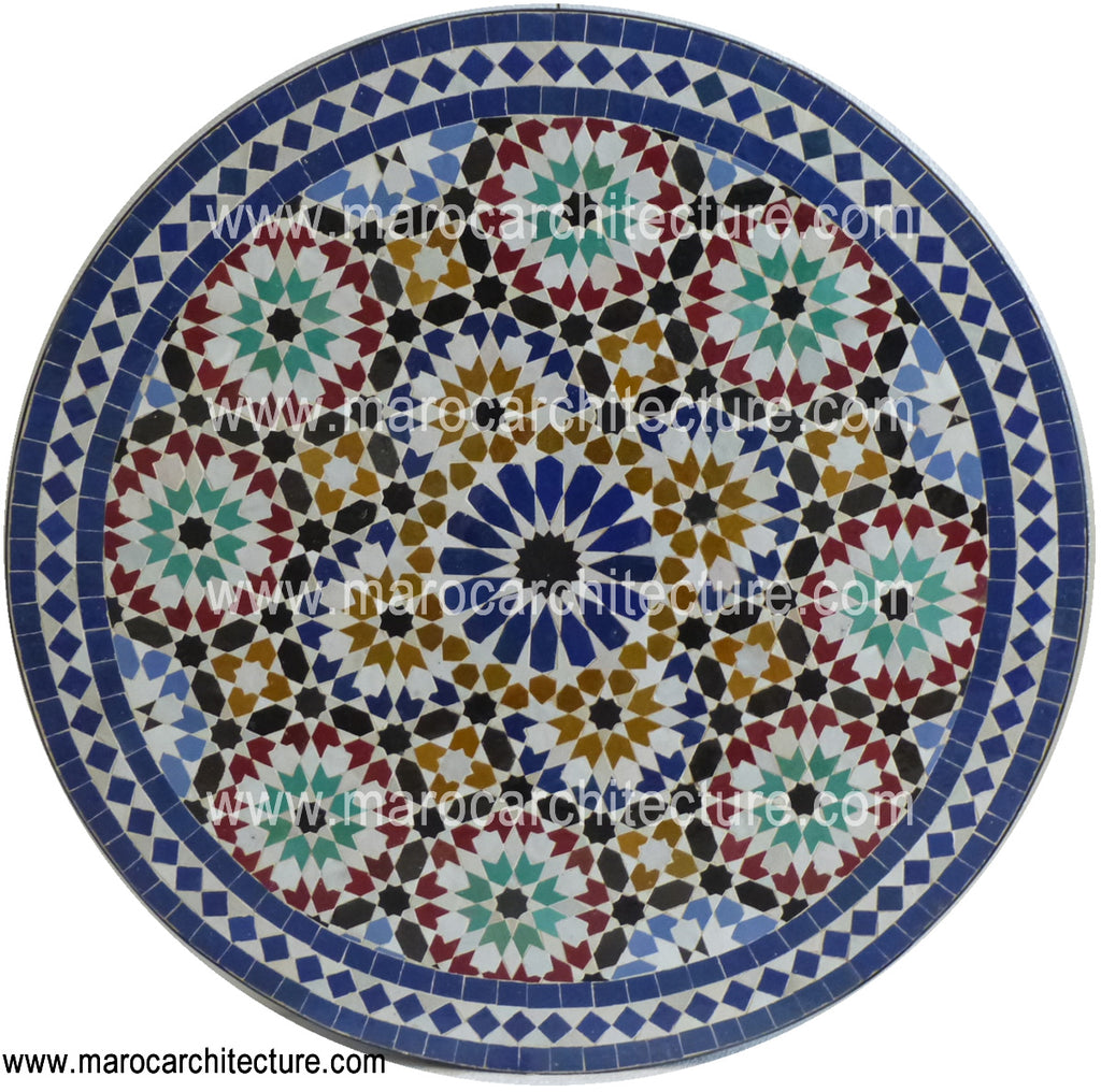 MOROCCAN MOSAIC TABLE 1908