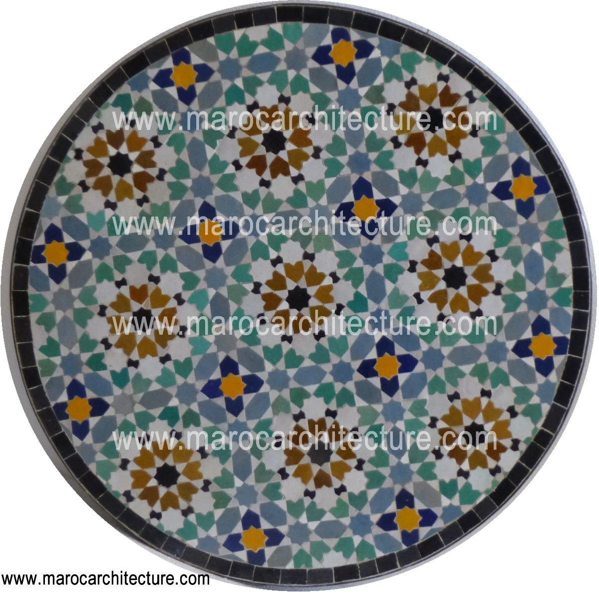 MOROCCAN MOSAIC TABLE 1914
