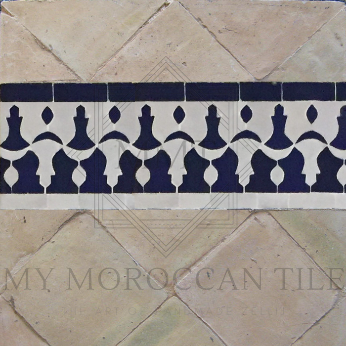 Crescent Mosaic Border