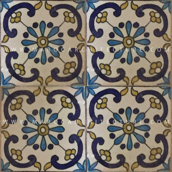 Sevilla Hand painted tile – 17117