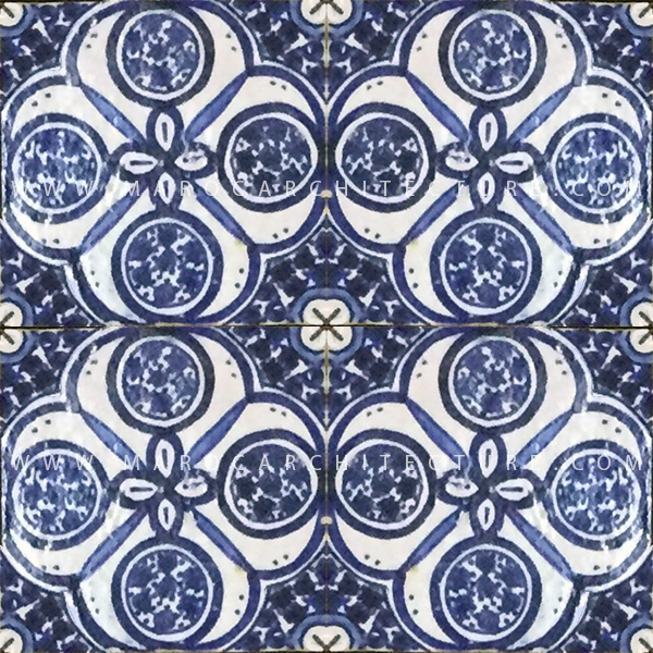 Sevilla Hand painted tile – 17125