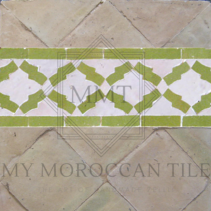 Arabesque Mosaic Border