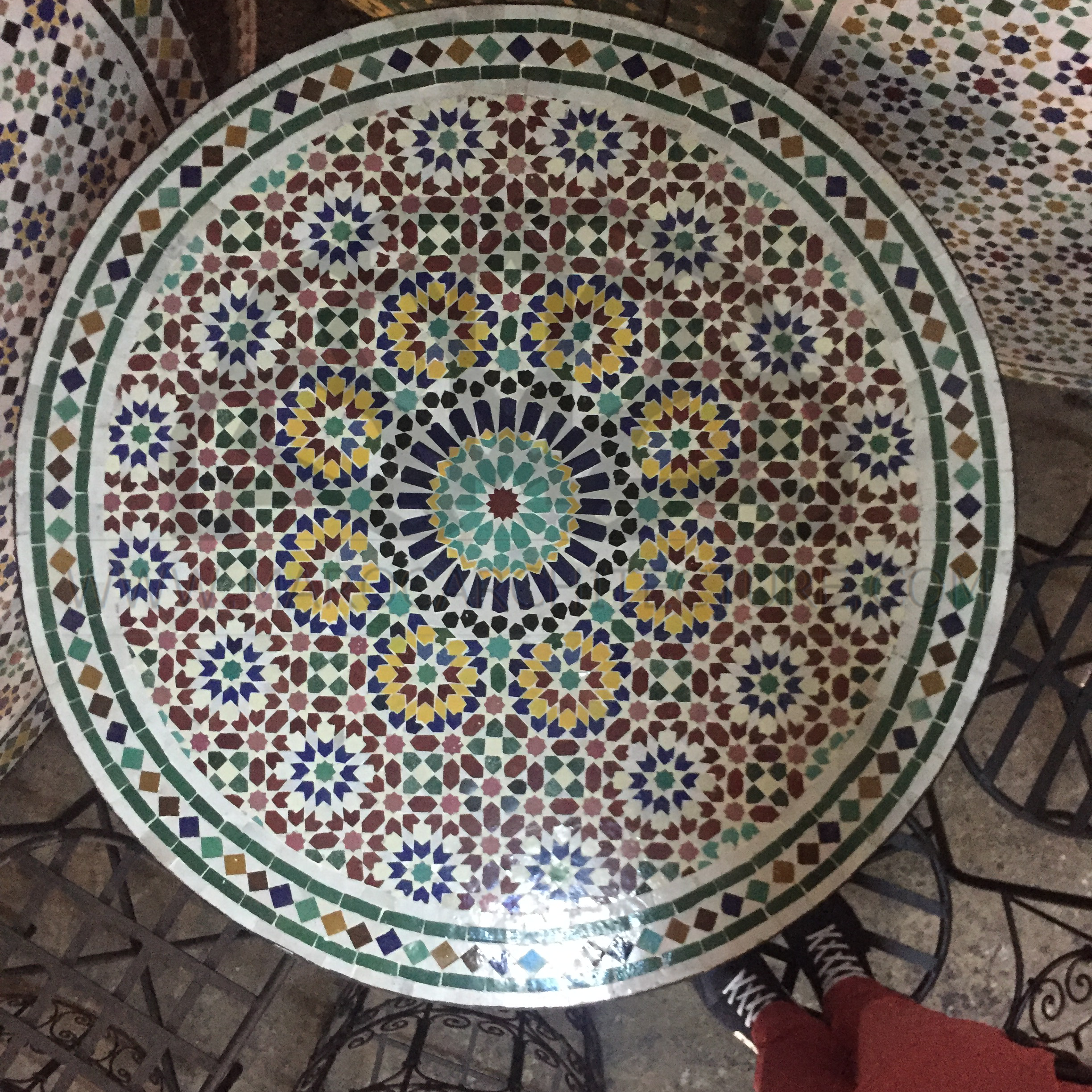 MOROCCAN MOSAIC TABLE 2402