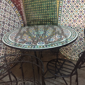 MOROCCAN MOSAIC TABLE 2402