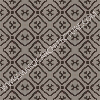 Moroccan cement tile by Maroc Architecture et Zellij