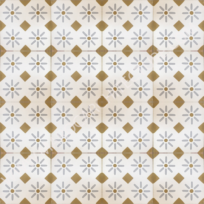 Moroccan cement tile by Maroc Architecture et Zellij