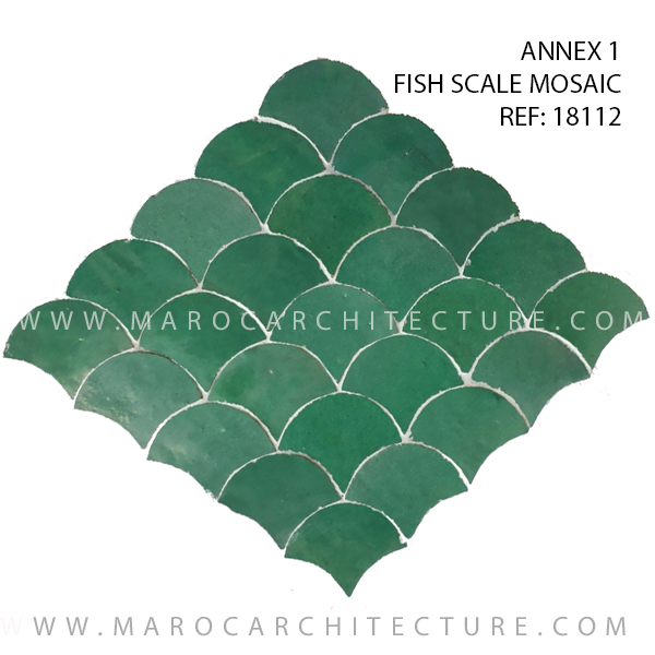 Moroccan mosaic tiles