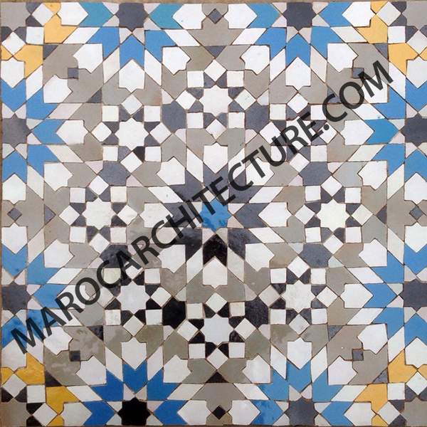 Moroccan mosaic tiles for kitchen backsplash