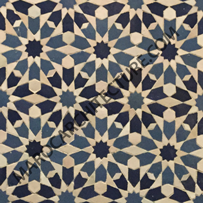 TEN POINTED STAR MOSAIC - 21101