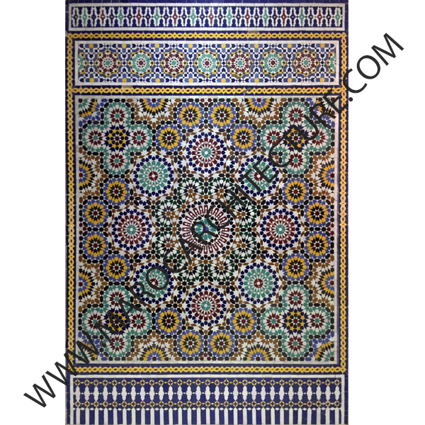 TWENTY FOUR POINTED STAR MOSAIC - 2402