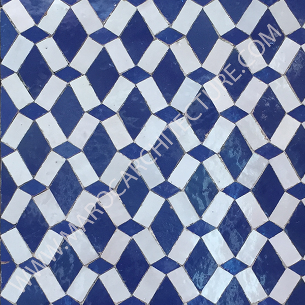 handmade modern Moroccan mosaic tiles by Maroc Architecture et Zellij