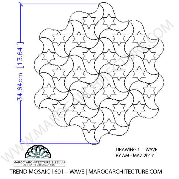 modern handmade moroccan mosaic tiles