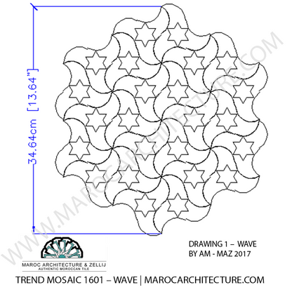 modern handmade moroccan mosaic tiles