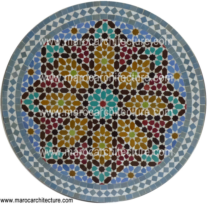 MOROCCAN MOSAIC TABLE 1910
