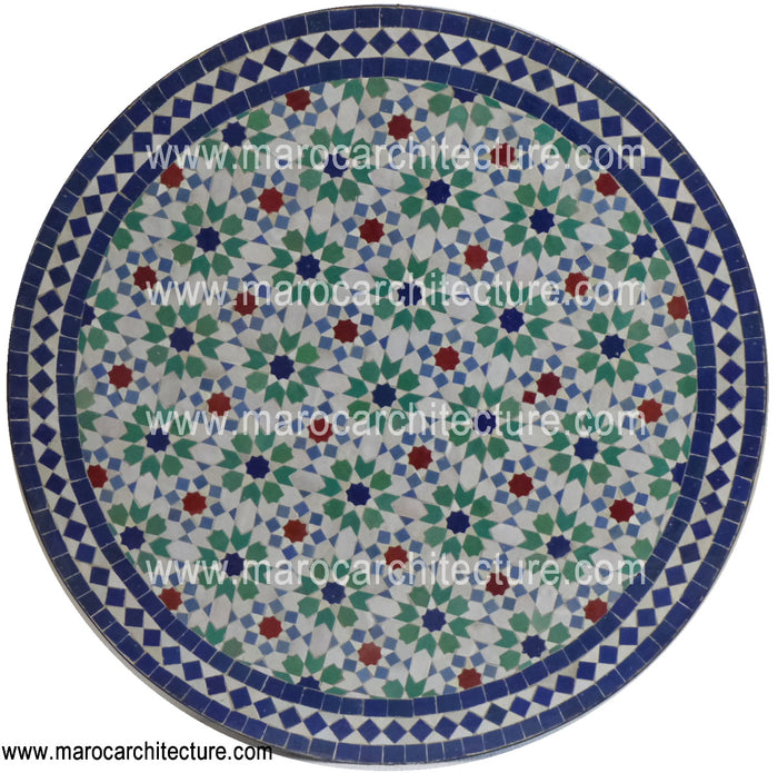 MOROCCAN MOSAIC TABLE 1912