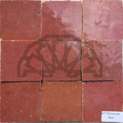 Moroccan zellij tile, ceramic tile