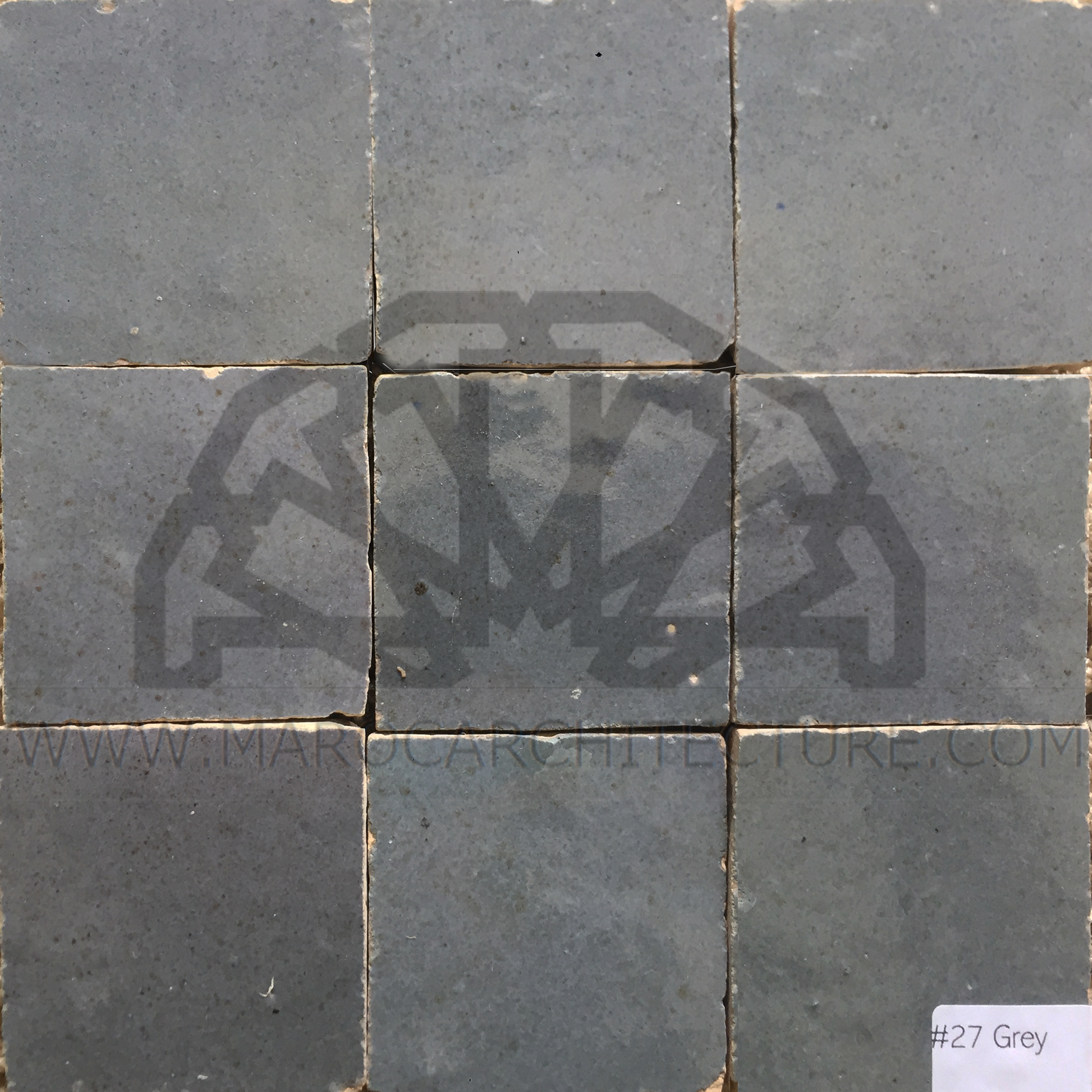 Moroccan zellij tiles