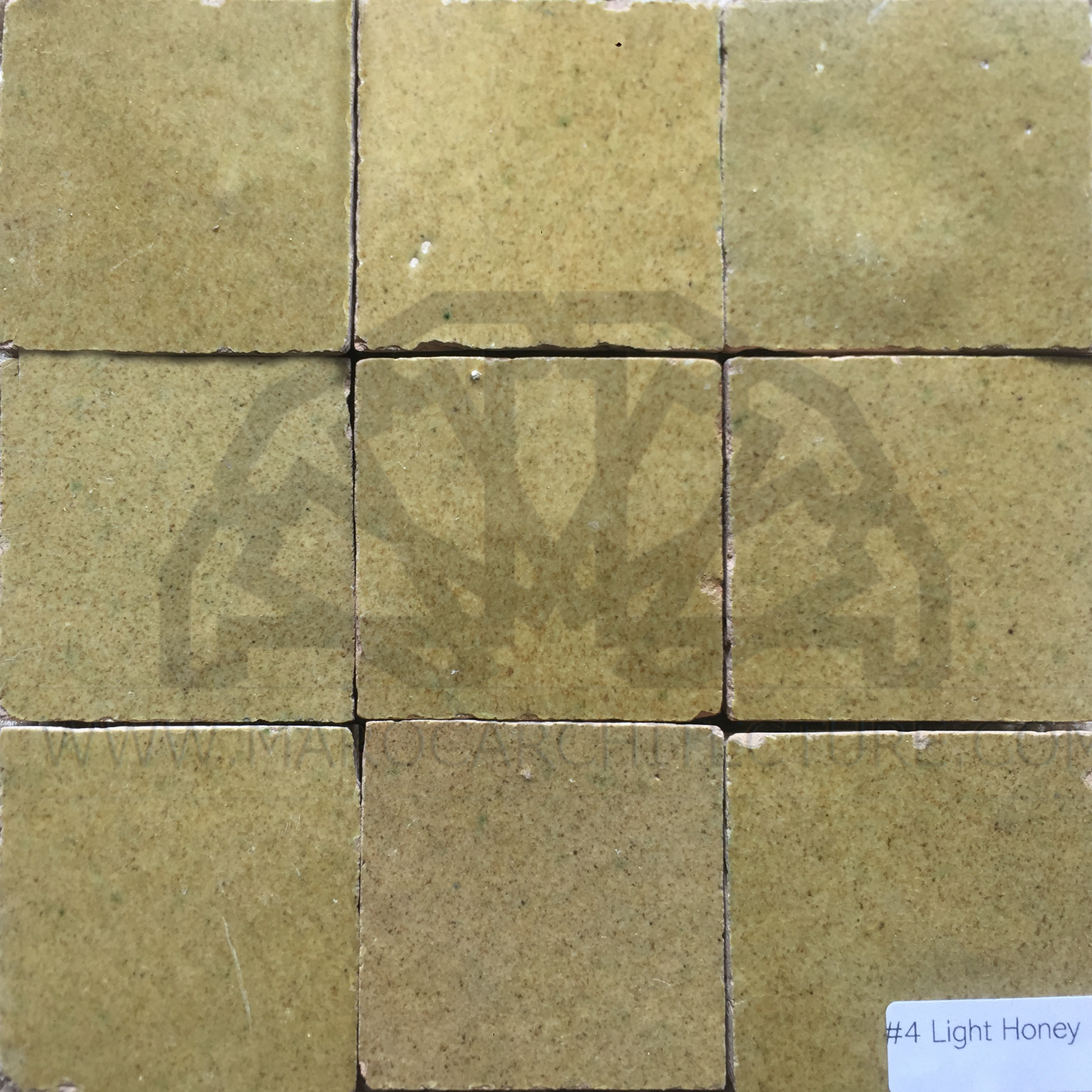 Moroccan zellij tiles