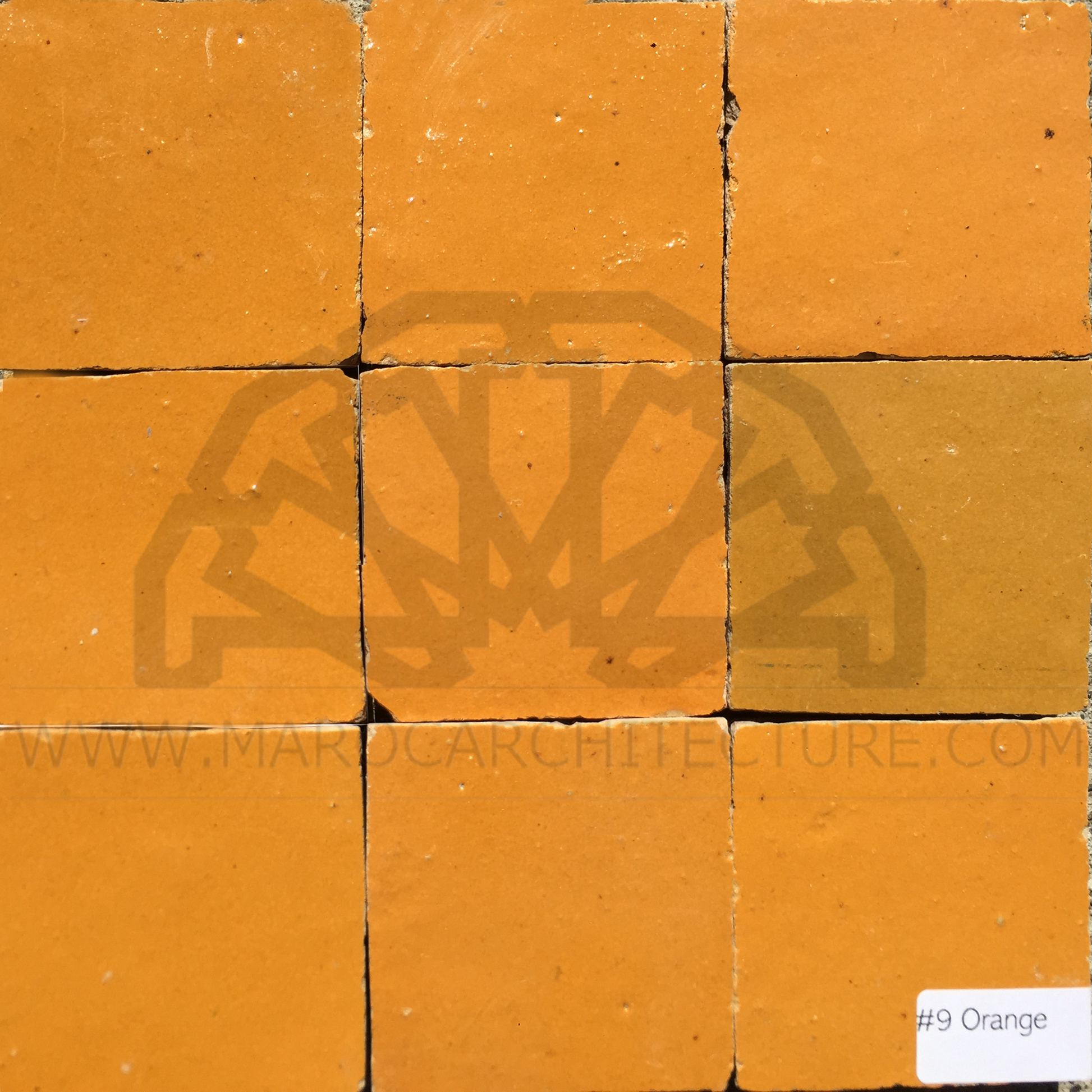 Moroccan zellij tiles