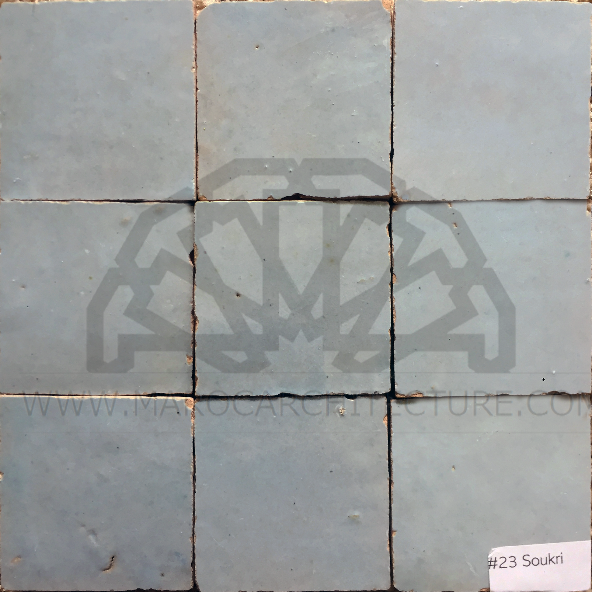 Moroccan zellij tiles