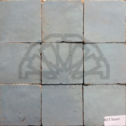 Moroccan zellij tiles