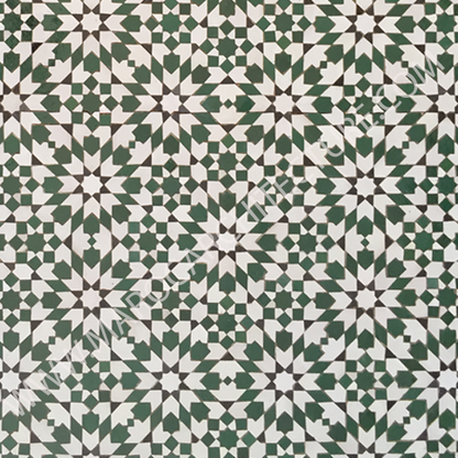 Moroccan mosaic tiles for wall niche