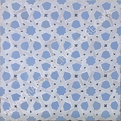 Alhambra palace mosaic tiles spanish tiles