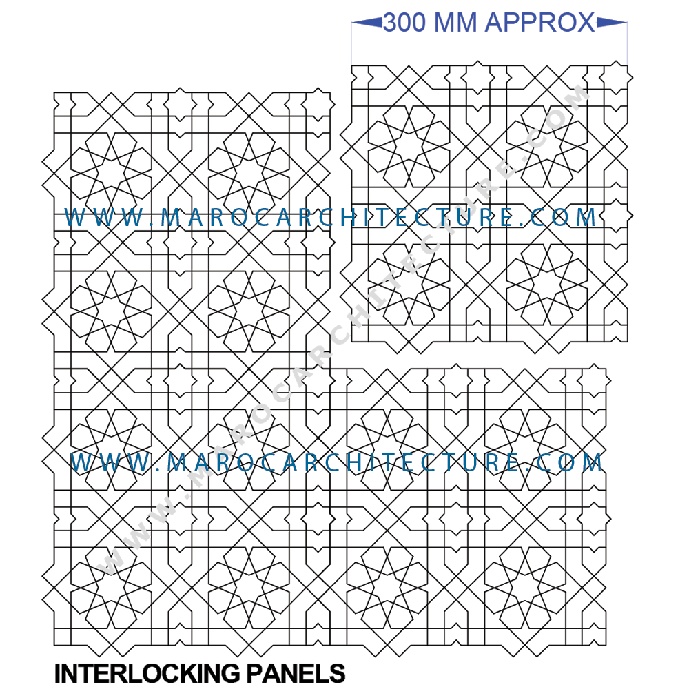 mosaic tile from Morocco