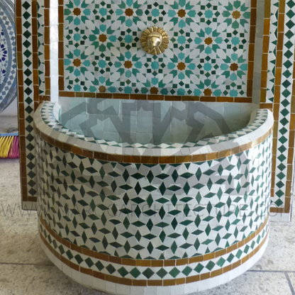 Moroccan Mosaic Fountain 18014