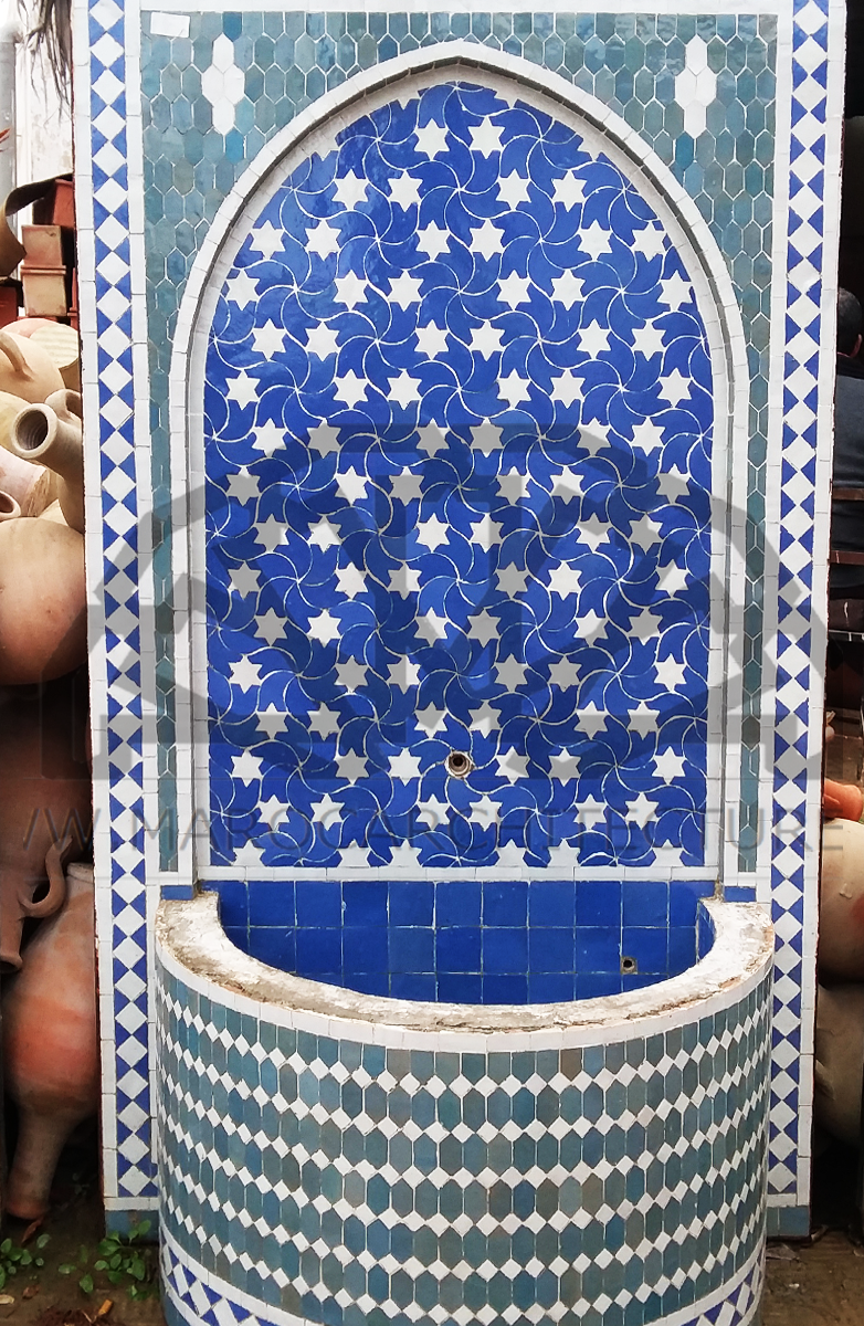Moroccan Mosaic Fountain 18016