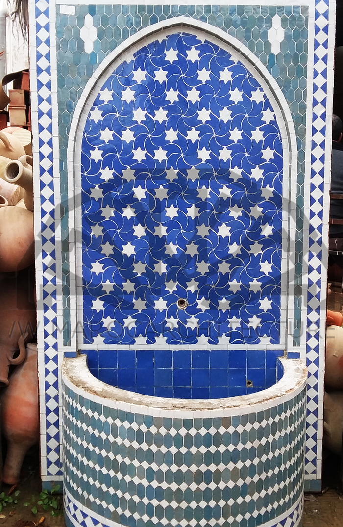 Moroccan Mosaic Fountain 18016