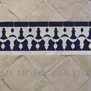 crescent mosaic border