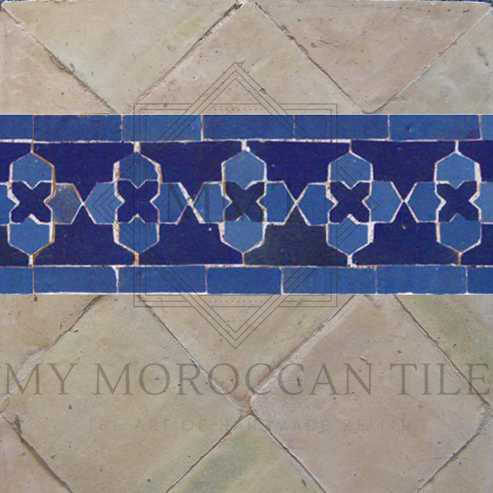 Clover Mosaic Border