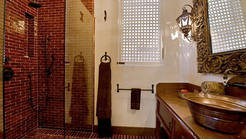 Moroccan terracota bijmat tiles pavers colors from Fez Morocco