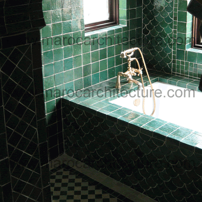 Moroccan mosaic tiles