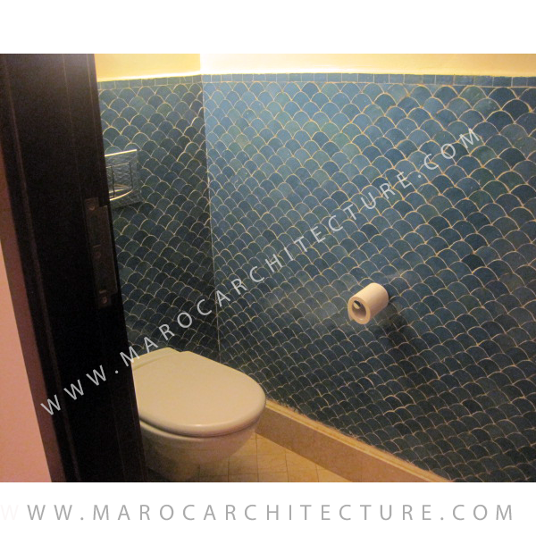 Moroccan mosaic tiles for bathroom