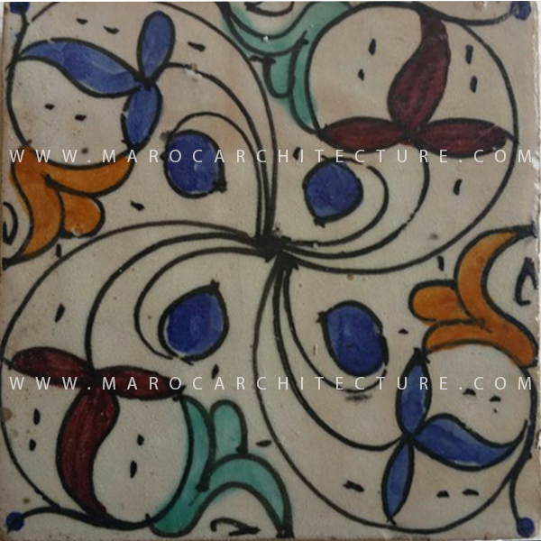 handpainted moroccan tiles 