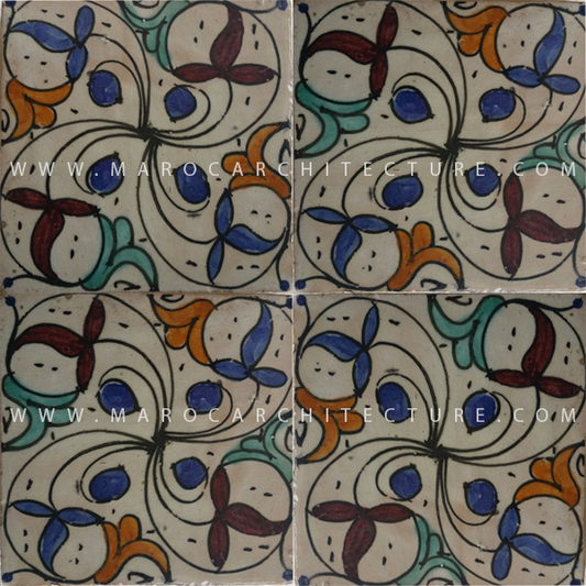 handpainted moroccan tiles 