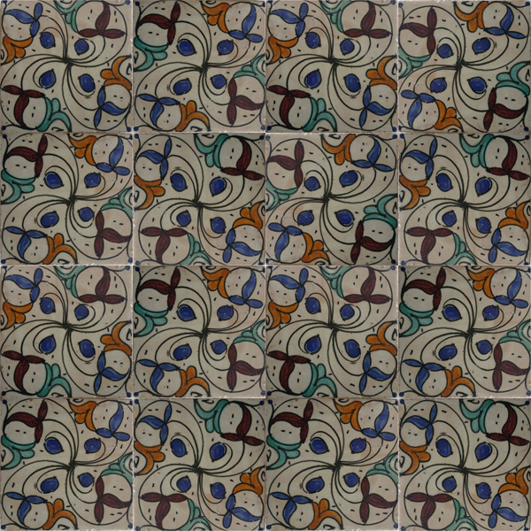 handpainted moroccan tiles 