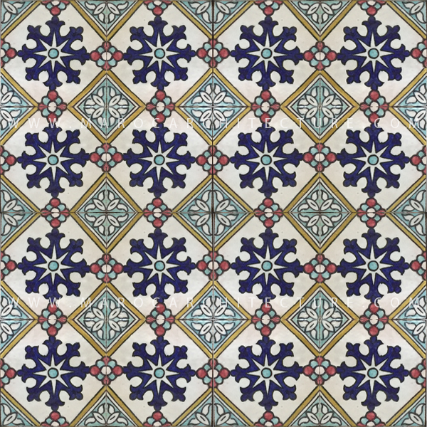 handpainted moroccan tiles 