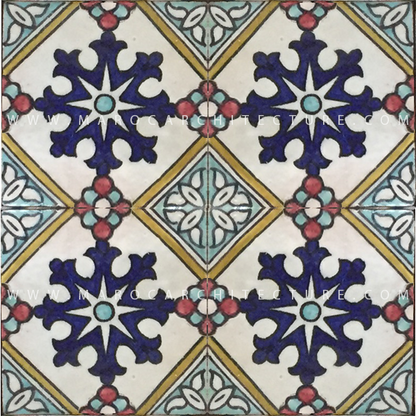 handpainted moroccan tiles 