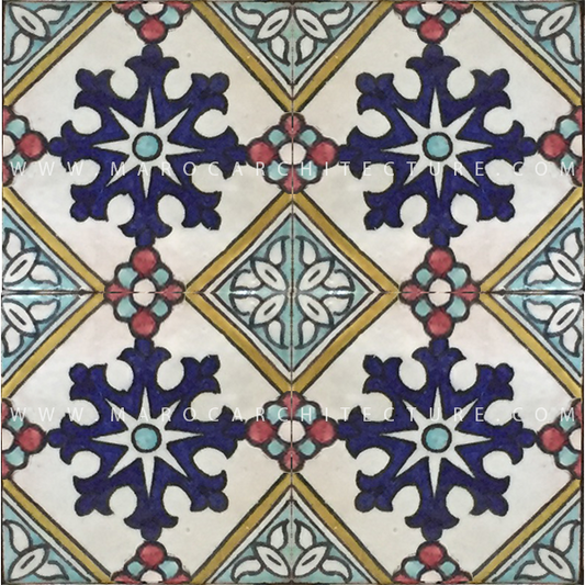handpainted moroccan tiles 
