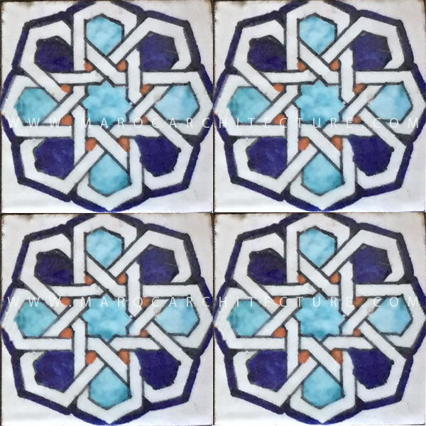 hand painted moroccan tiles 