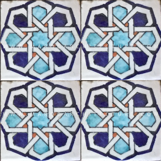 hand painted moroccan tiles 