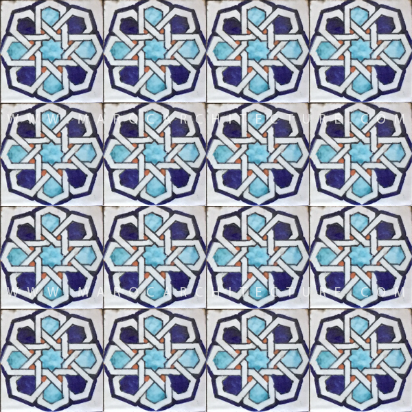 hand painted moroccan tiles 