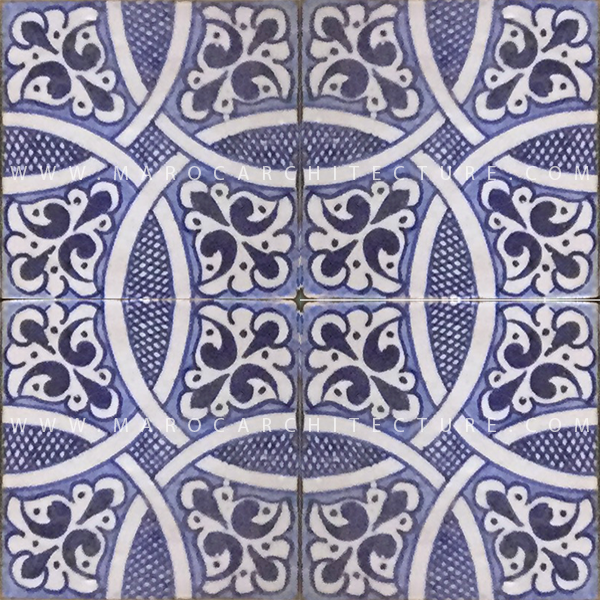 Sevilla Hand painted tile – 17116