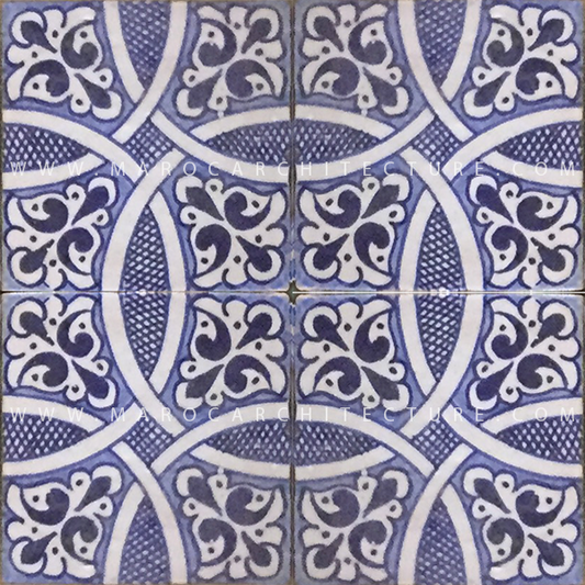 hand painted moroccan tiles 