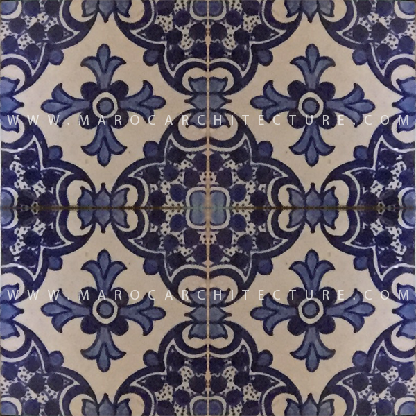 Sevilla Hand painted tile – 17119